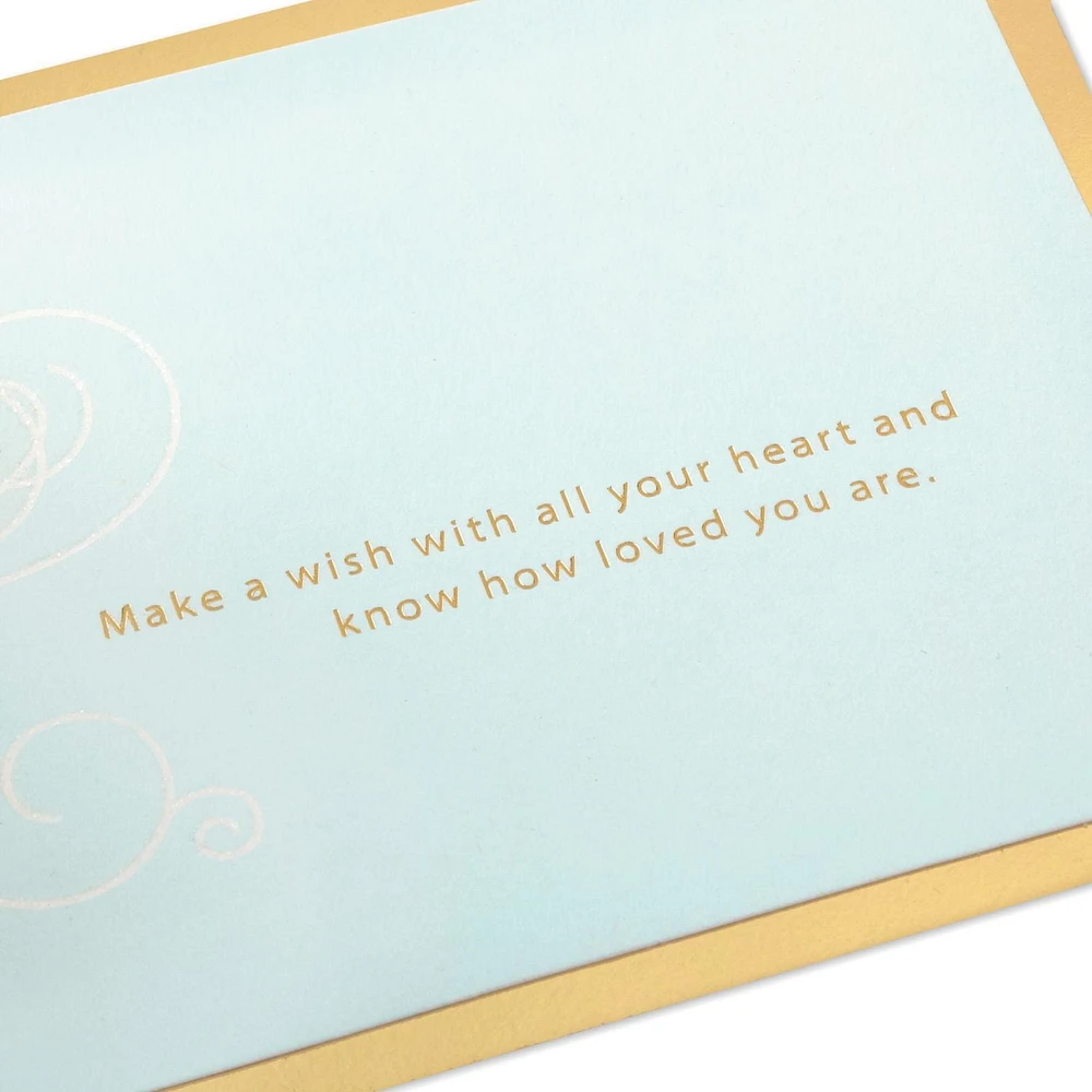 Carte en relief de fête, Paper Wonder – Signature de Hallmark (Princesses de Disney)