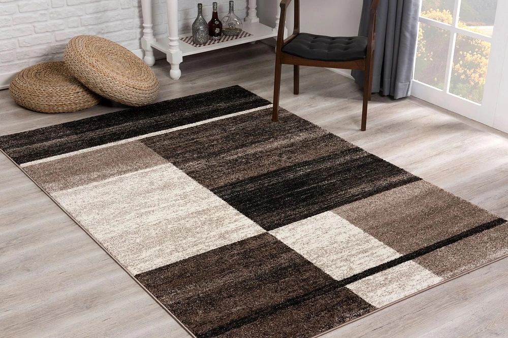 Rug Branch Nova Collection Modern Geometric Area Rug