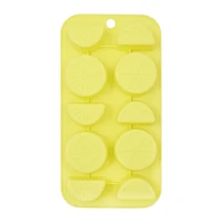 Bac à glaçons en silicone en forme d'agrumes à 10 cavités Mainstays, 8 x 4 pouces, 1 pièce BAC À GLAÇONS POUR AGRUMES