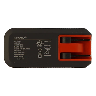 Ventev Wall Charger for Apple, Android, Samsung, LG, HTC, Google, Nexus, Sony Devices | Universal