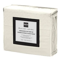 Safdie & Co. Ens. De Draps 4MC K Solide Ivoire