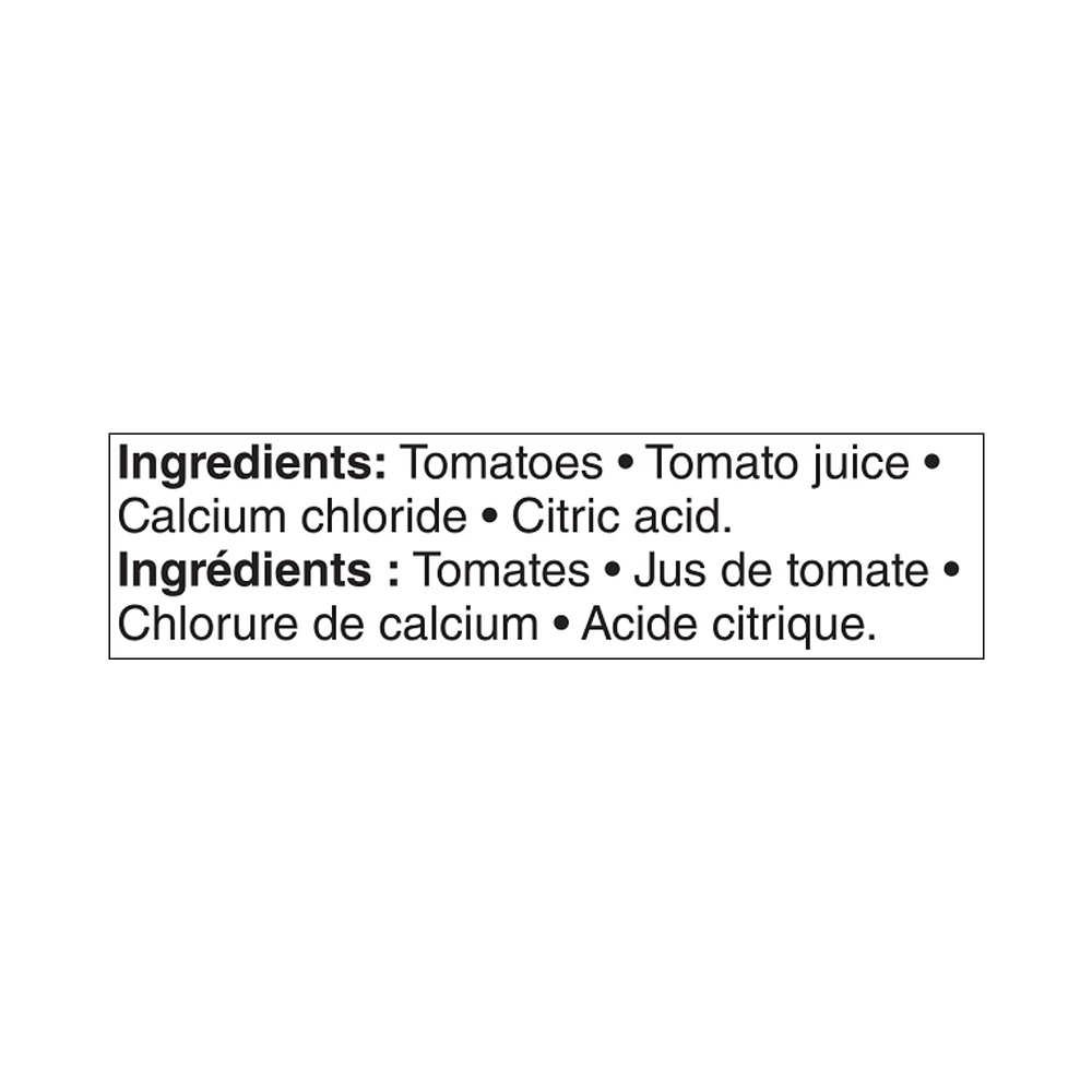 Great Value No Salt Added Diced Tomatoes, 796 mL