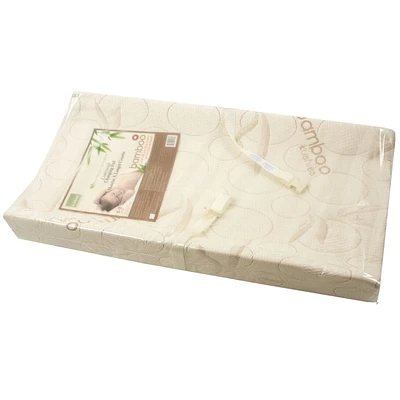 Kushies Matelas à langer courbé en bambou pour bébé