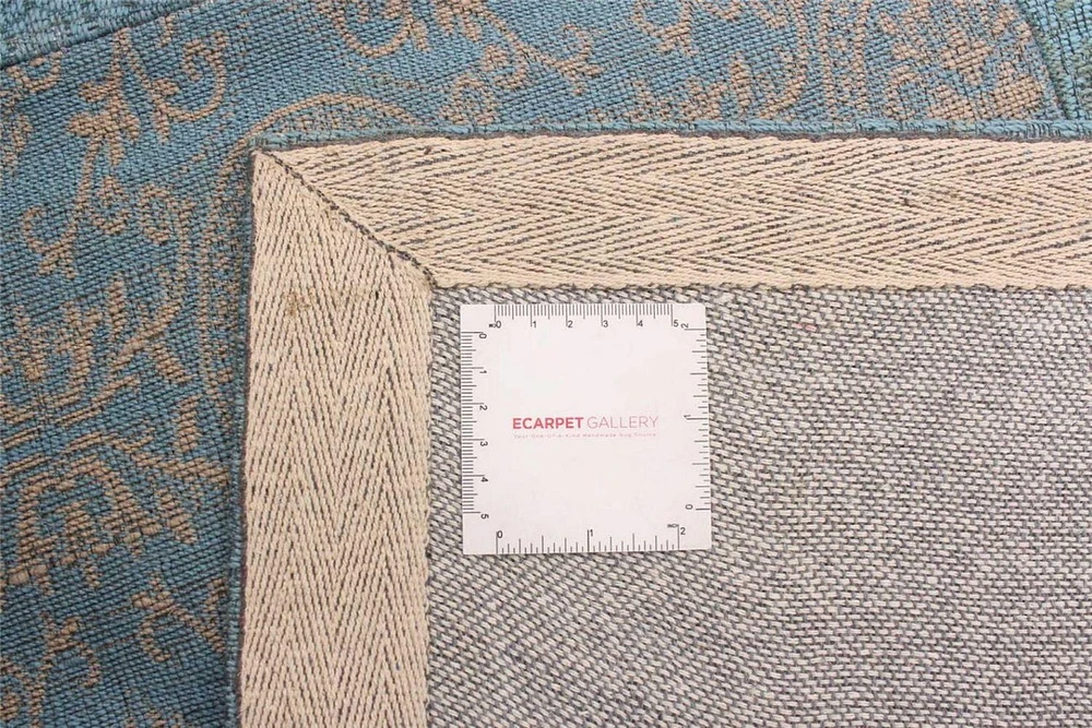 ECARPETGALLERY 5'8" x 7'8" Contemporary Collage Handmade Area Rug for Living Room, Dining Room and Bedroom in Grey