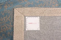 ECARPETGALLERY 5'8" x 7'8" Contemporary Collage Handmade Area Rug for Living Room, Dining Room and Bedroom in Grey