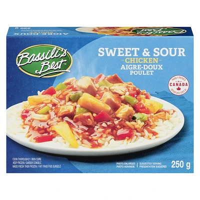 BASSILI'S BEST-SWEET & SOUR CHICKEN, BASSILI'S BEST SWEET & SOUR CHKN-250G