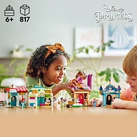 LEGO Disney Princess: Disney Princess Market Adventure, Building Playset Toy for Kids, Treasure Map and 4 Mini-Doll Figures, Fairy Tale Toy Gift for Girls and Boys Ages 6 Plus, 43246