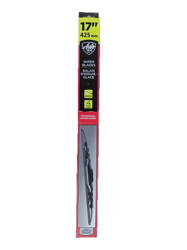 Autodrive 17" Conventional Wiper Blade, 2.36" W x 0.79" D x 23.46" H