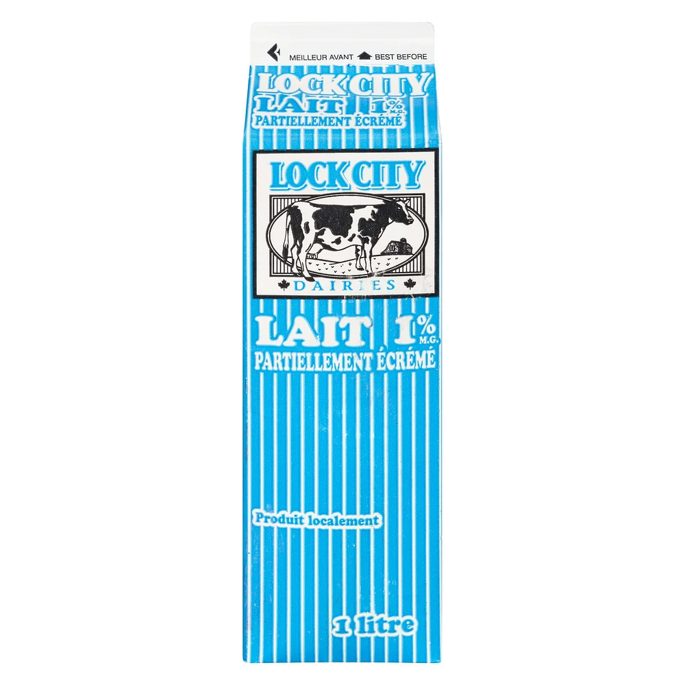 1L 1% Lock City Dairies Milk, 1L 1% Lock City Dairies