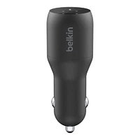 USB-C 36 W  BOOST-CHARGE double car charger™, BELKIN DUAL USB-C CAR 18W