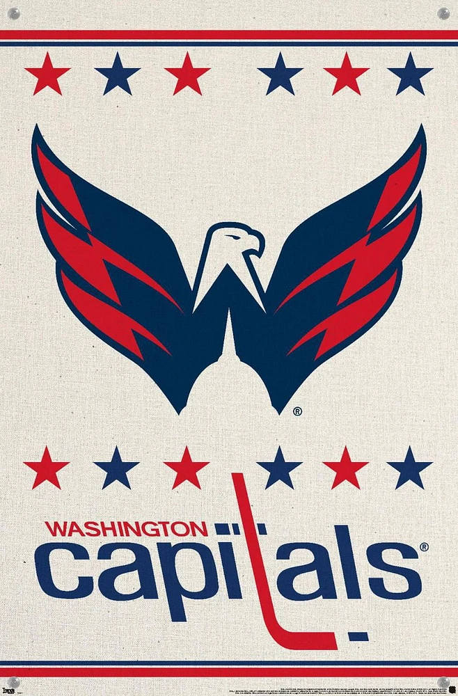 NHL Washington Capitals - Logo 14 Wall Poster
