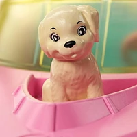 ​Barbie Doll and Boat Playset with Pet Puppy, Life Vest and Accessories, Fits 3 Dolls & Floats in Water, Gift for 3 to 7 Year Olds