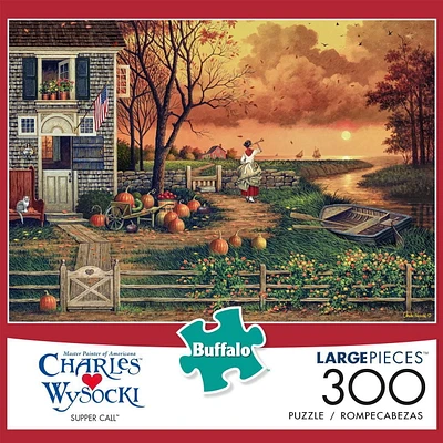 Buffalo Games - Le puzzle Charles Wysocki - Supper Call - en 300 pièces
