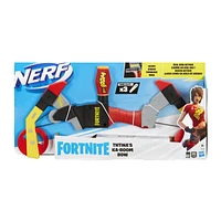 Nerf Fortnite, arc TNTina's Ka-Boom Bow, comme un vrai arc, inclut viseur et 3 fléchettes Nerf Mega officielles, pour ados et adultes