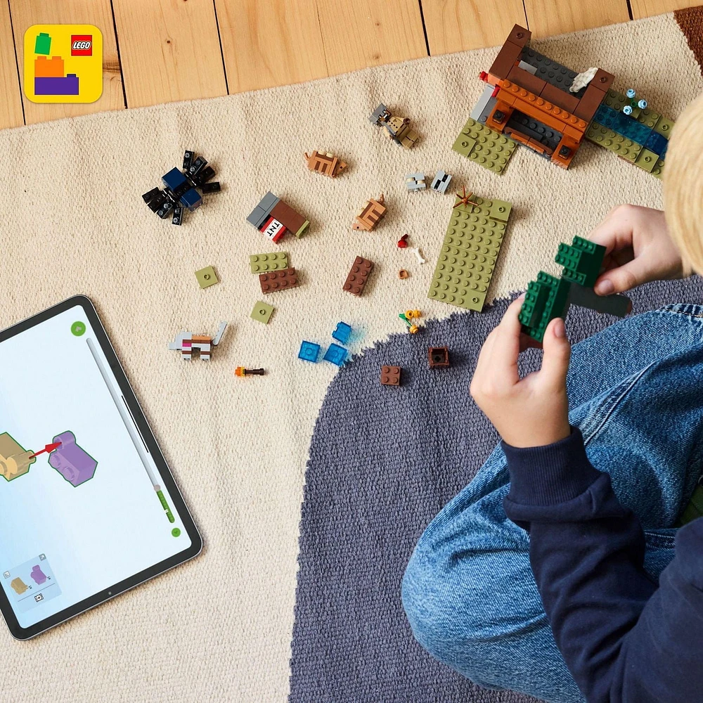 LEGO Minecraft L’expédition dans la mine du tatou 21269 Ensemble de construction (247 pièces) Comprend 247 pièces, 8+ ans
