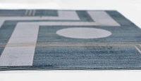 ECARPET Erisa 2'2" x 7'7" Contemporary Runner Rug for Living Room, Bedroom, Dining Room, Entrance, Hallway and More.