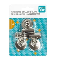 Pen+Gear Magnetic Bulldog Clips, 3 pieces