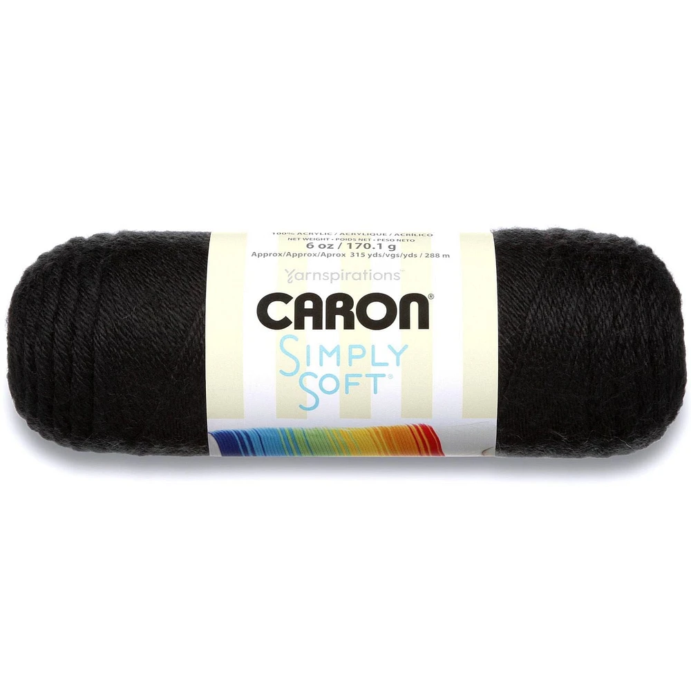 Caron® Simply Soft® Yarn, Acrylic #4 Medium, 6oz/170g, 315 Yards