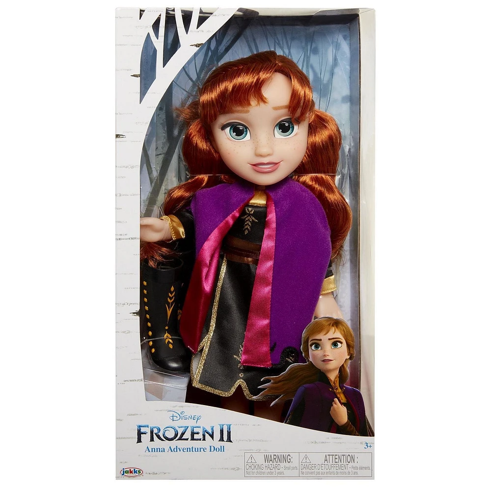 Poupée d'aventure Anna de la reine des neiges 2
