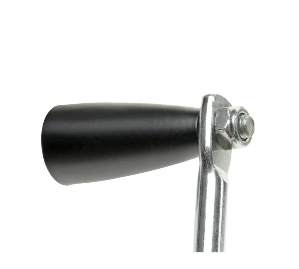 Blue Dog Marine Cric de remorque de bateau avec roue, cric de remorque pivotant robuste de 1 500 lb – élévateur de 10", cric de langue de remorque ou camping-car de levage, remorque, yacht