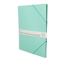 Chemise turquoise, Noté par la marque Post-it®, 9,5 po x 12 po, 2/paquet
