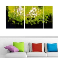 Décoration murale sur toile Design Art Toile Abstrait rouge