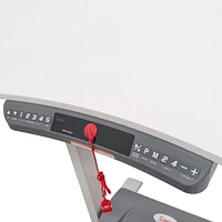 Tapis roulant Sunny Health & Fitness avec bureau automatisé détachable - SF-TD7884 - noir/blanc
