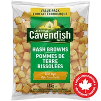 Pommes de terre rissolées style casse-croûte format économique des Fermes Cavendish | Fait au Canada | Fière entreprise canadienne Pommes de Terre Rissolées Style Casse-Croûte