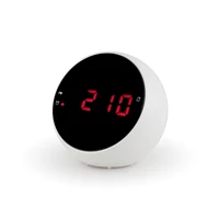 LED Alarm Clock, Round table Clock Alarm Clock