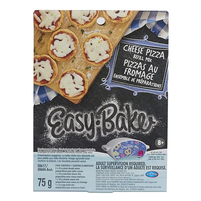 Recharge de mélange pour jouet Easy-Bake Ultimate Oven, recharge de mélange pour pizza au fromage