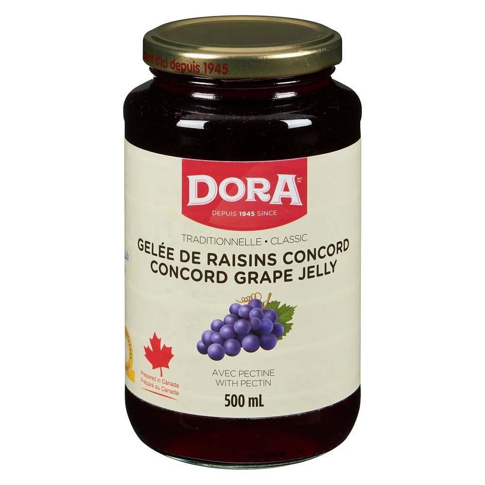 DORA Grape jelly, Dora Grape jelly 12-500ml