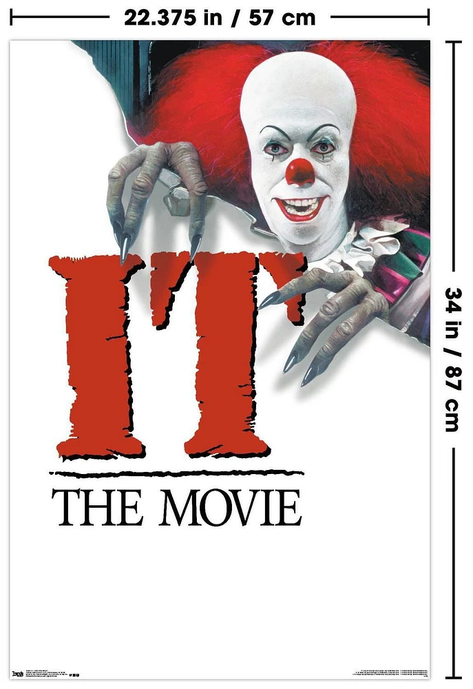 IT - 1990 One Sheet Wall Poster, 22.375" x 34"