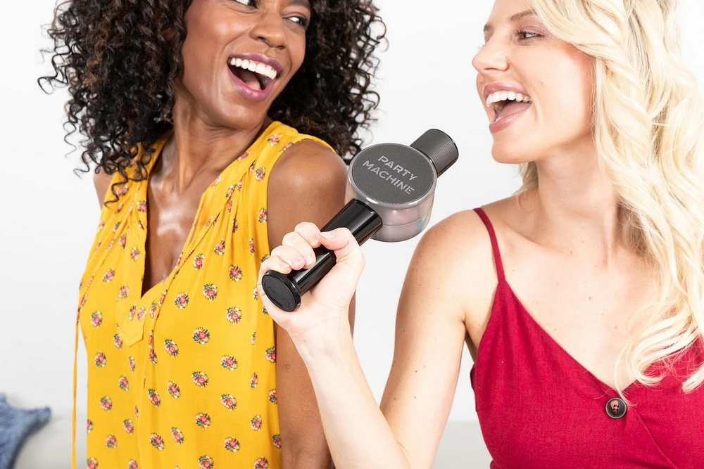 Haut-parleur Bluetooth portable avec microphone Microphone de machine de fête