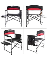 Chaise de camping KingCamp Heavy Duty Director - Rouge