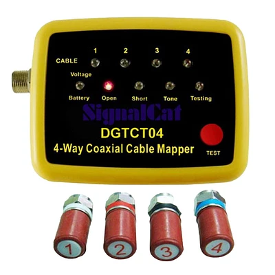 Digiwave 4 Way Coaxial Cable Mapper