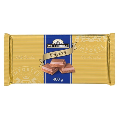 Waterbridge Milk Chocolate bar, 400 g