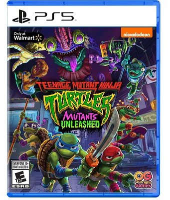 Teenage Mutant Ninja Turtles: Mutants Unleashed! (PS5) Wal-Mart Exclusive