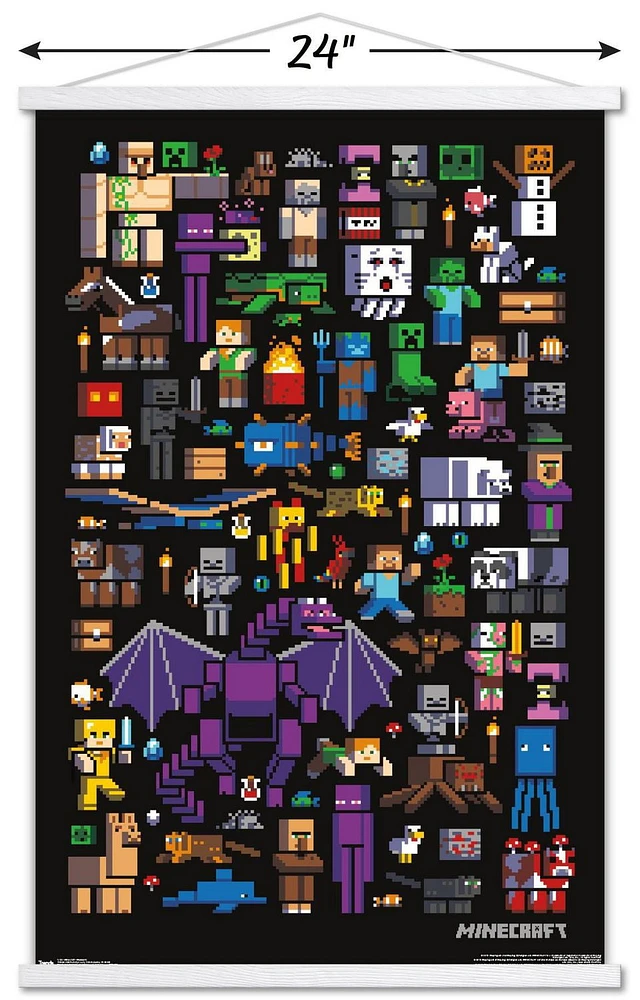Minecraft - Mobbery Wall Poster