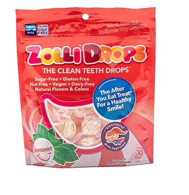 Zollypops S-Pouch Drops Peppermint 45g