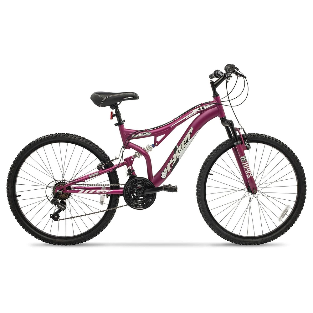 Hyper Bear 26" Ladies Aluminum Mountain Bike, 21 speed shift shifters