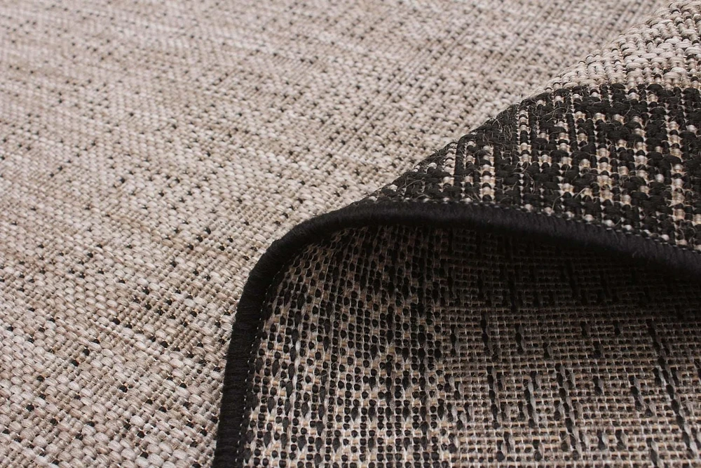 Tapis ECARPET Intérieur Extérieur pour Patio, Terrasse, Salon Collection Sisal Classic