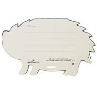 Carte de fête en relief – Hallmark (Hérisson en 3 dimensions, en nid d'abeilles)