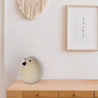 Décor D'Oeufs De Poussin En Bois Naturel