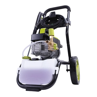 Sun Joe SPX9005-PRO Nettoyeur haute pression à vilebrequin à entraînement direct électrique à eau froide de la série commerciale, moteur à induction sans balais de 2,15 HP, 120 V, support mural, cage