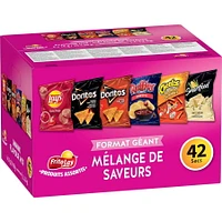 Frito-Lay Variety Packs Flavour Mix Flavoured Snacks, 1116g