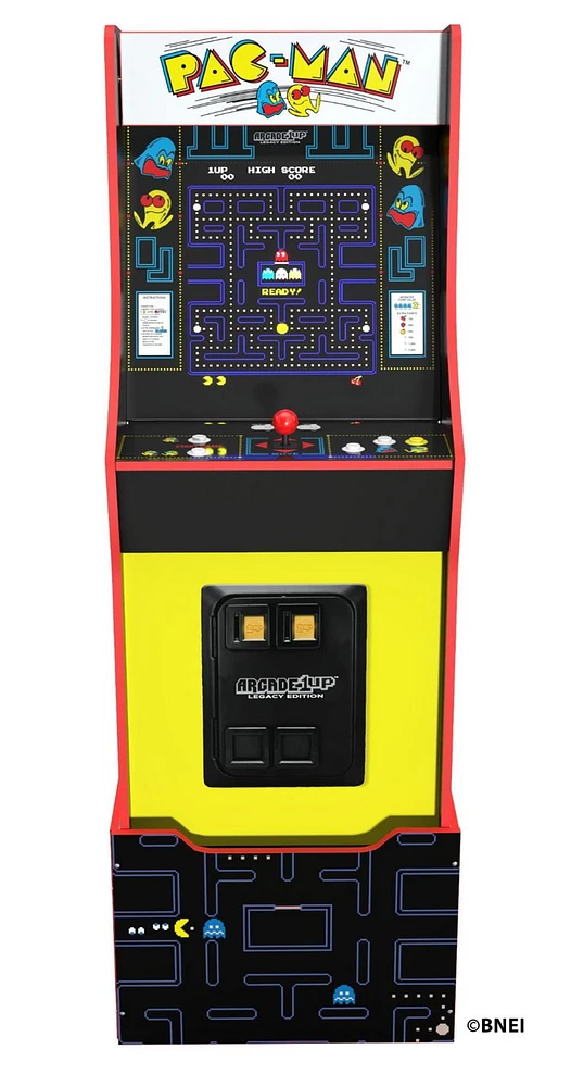 Arcade1UP BANDAI NAMCO Entertainment Legacy Edition Arcade Machine with Riser