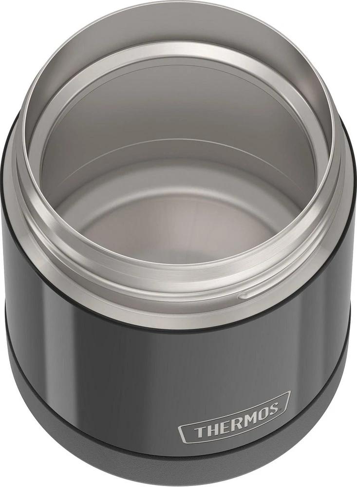 Thermos Funtainer Vacuum Insulated 10 OZ Food Jar, Black, 10 Oz, Black