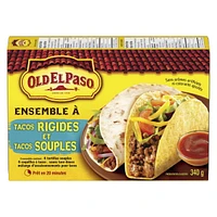 Old El Paso Hard & Soft Taco Dinner Kit, 340 g, 340 g