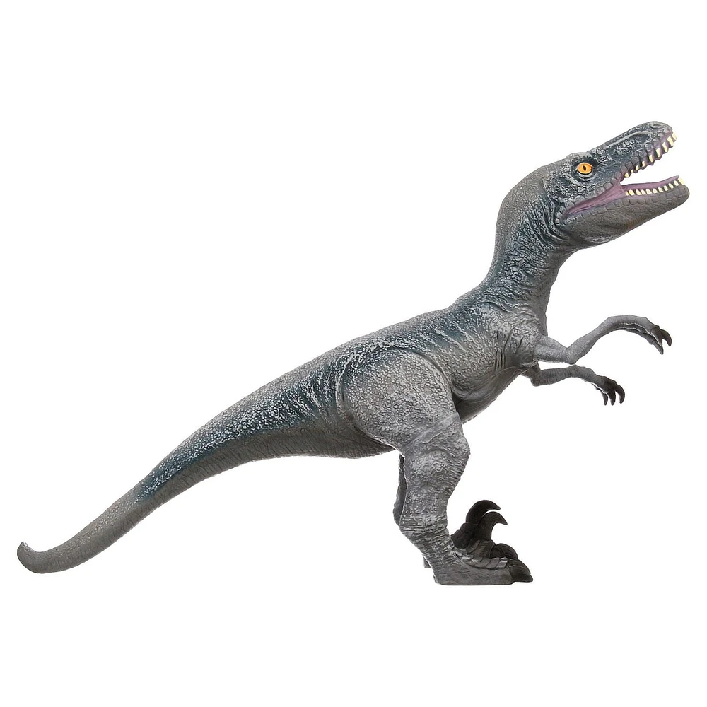 Adventure Force Grande figurine souple de dinosaure Raptor, bleu, conçue pour les 3 ans et plus