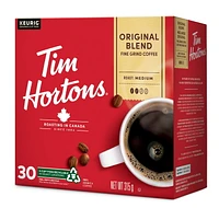 Tim Hortons Original Blended Coffee Keurig K-Cup 30ct, Keurig K-cup Pod 30ct